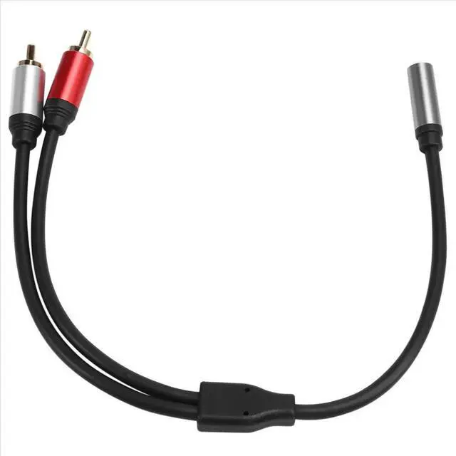 Alt view image 5 of 6 - Cable Male to 3.5mm Female Audio Aux Cable 3.5mm Jack Cable for MP3 Phone Home Theater DVD Audio Cable