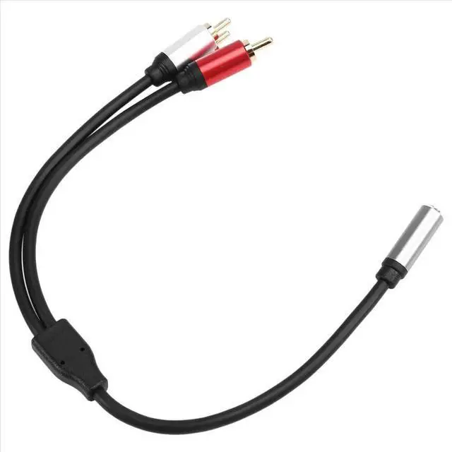 Alt view image 6 of 6 - Cable Male to 3.5mm Female Audio Aux Cable 3.5mm Jack Cable for MP3 Phone Home Theater DVD Audio Cable
