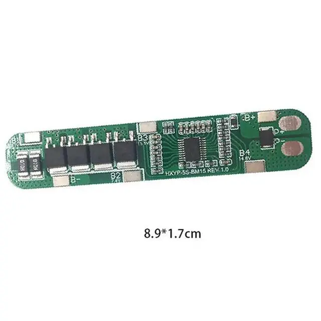 Alt view image 6 of 6 - 2Pcs 5S 21V 18.5V 15A Li-Ion Lithium Packs Charger PCB 25V 5 Cell Protection Board Integrated Circuits