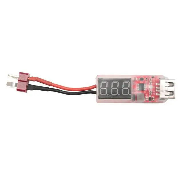 Alt view image 5 of 6 - 2S-6S Lipo Lithium to USB Charger Converter with Voltage Display Adapter Board for Protect Phone Features, Plug
