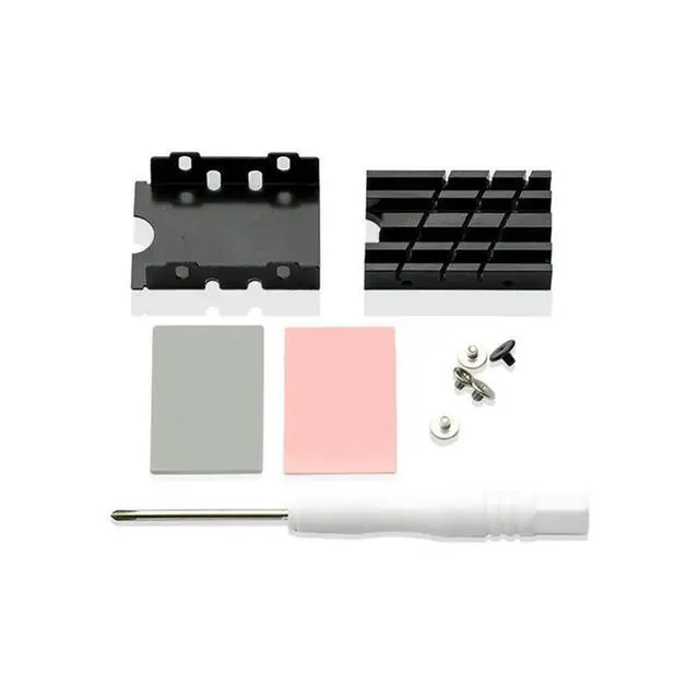 Alt view image 3 of 3 - M.2 2242 Solid State Drive Radiator SSD Cooling Heatsink Nvme2242 Solid State Drive SSD Heat Sink Cooling Vest