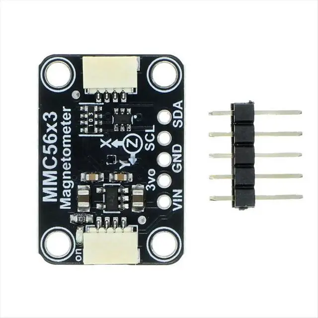 Alt view image 2 of 3 - MMC5603 Triaxial Magnetometer Module High Sensitivity for STEMMA QT/Qwiic Interface