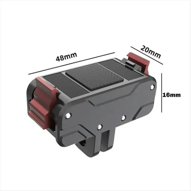 Alt view image 3 of 3 - For Action 3/4/5 Pro Quick Release Magnetic Base Mount Adapter for Sports Cameras Accessories