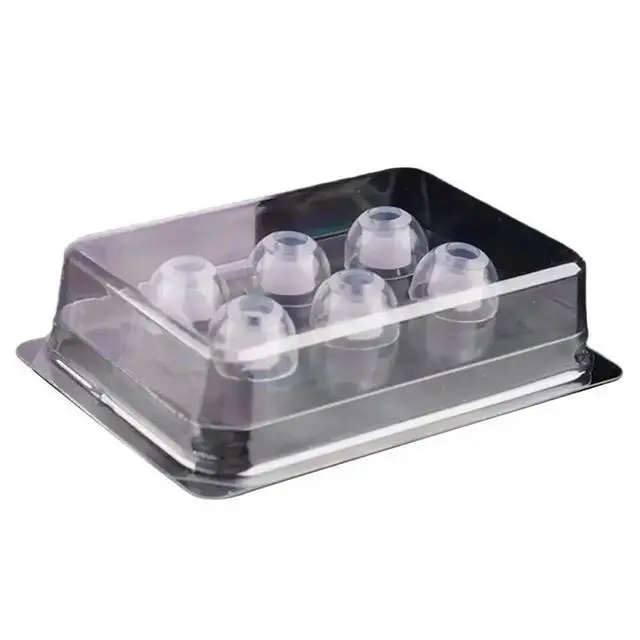 Alt view image 4 of 6 - For NICEHCK P03 Liquid Silicone Ear Tips Noise-Canceling Soft Safe Eartips Accessories NX8 Que Cantor IEM P03(3 Pairs L)