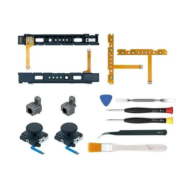 Alt view image 4 of 6 - Game Joystick Flex Cable Set Repair Parts Kit For Switch OLED Lock Games Accessories
