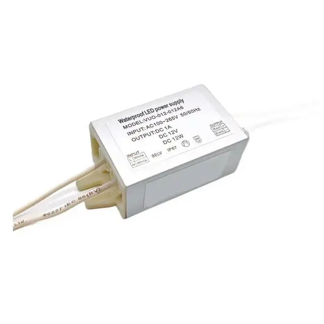 Alt view image 5 of 6 - LED Power Supply 12W 220V to 12V Driver for LED Spotlights Transformer IP67 Waterproof