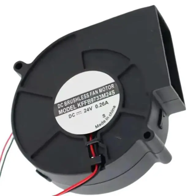 Alt view image 6 of 6 - KFF9733M24S DC Brushless Fan Motor Brushless Paper Blower Fan for Skycolor Lecai Xuli Large Format Printer Parts