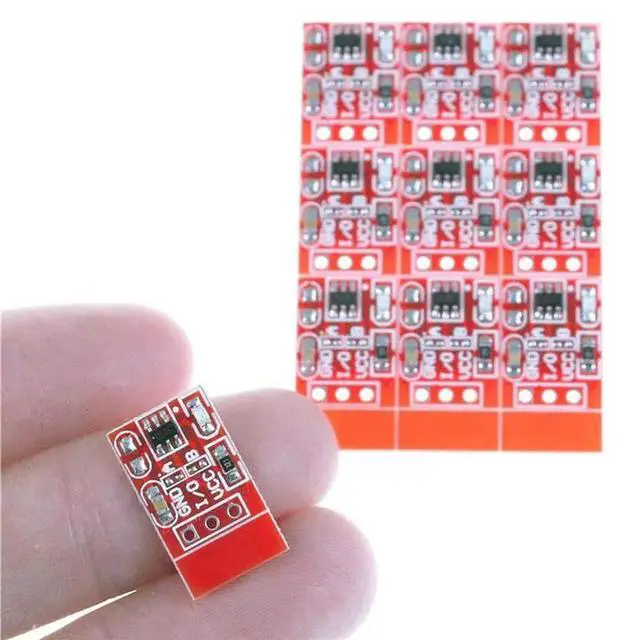 Alt view image 6 of 6 - 100Pcs TTP223 Touch Key Switch Module Touching Button Self-Locking/No-Locking Capacitive Switches Single Channel