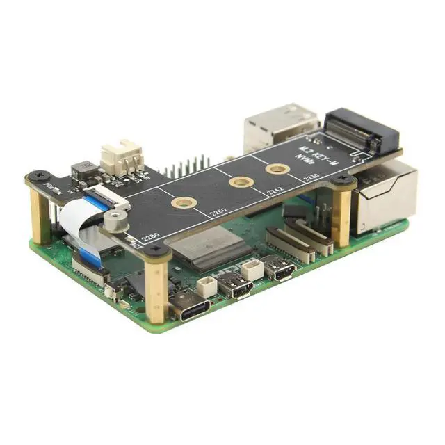 Alt view image 5 of 6 - X1001 M.2 NVMe SSD Shield PCIe Peripheral Board Compatible with for 5