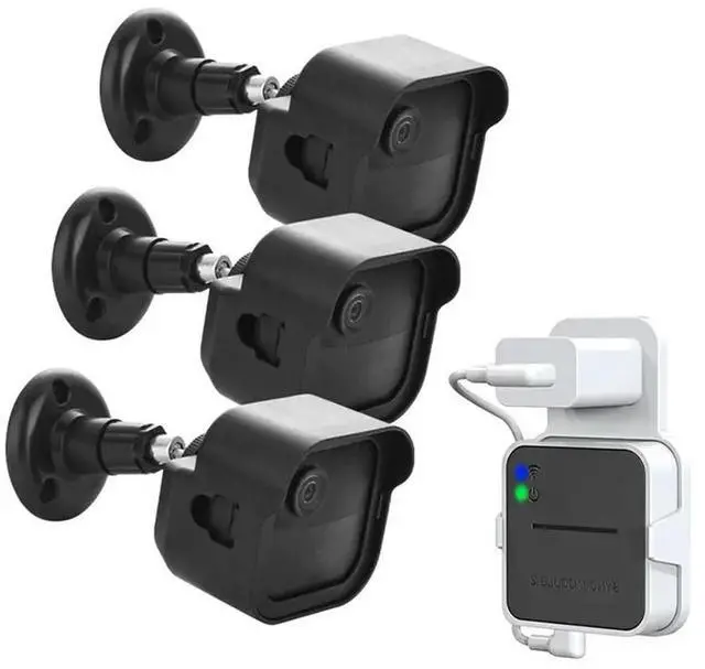 Alt view image 4 of 6 - Blink Outdoor 4Th Gen Camera Mount,Weatherproof Housing 360 Degrees Adjustable Bracket For Blink Outdoor Camera System