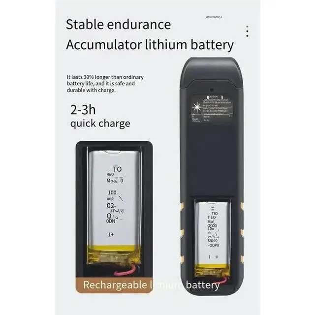 Alt view image 5 of 6 - VFL 15MW Fiber Optic Tester Pen Tool FTTH Visual Fault Locator Red Light USB Charging LED Lighting