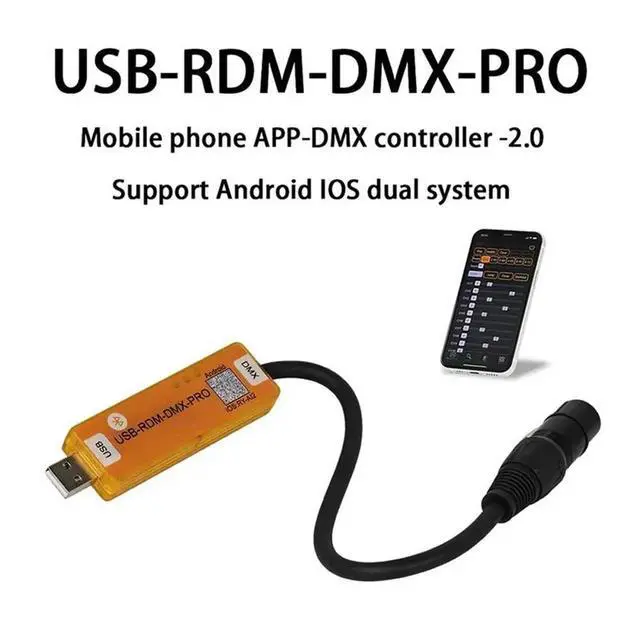 Alt view image 6 of 6 - USB RDM Dialer DMX RDM Dialer DMX RDM Dialer Stage Light DMX Controller RDM Controller For Android For IOS