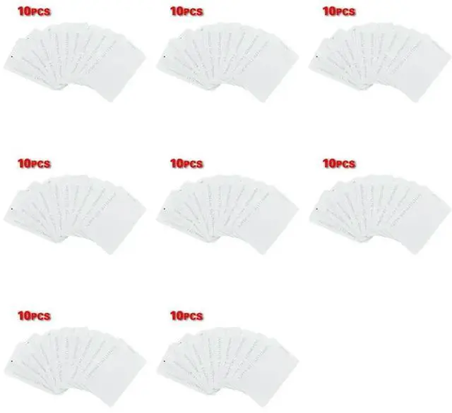 Alt view image 4 of 6 - 80 Pcs White 125Khz 0.8Mm RFID Access Proximity Card