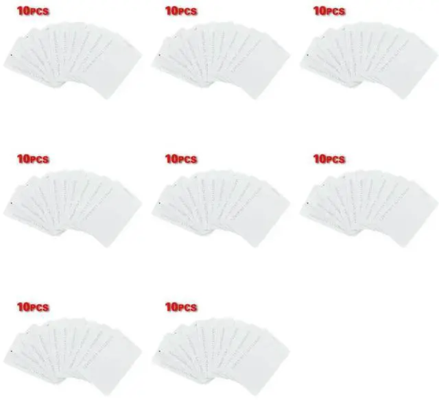 Alt view image 6 of 6 - 80 Pcs White 125Khz 0.8Mm RFID Access Proximity Card