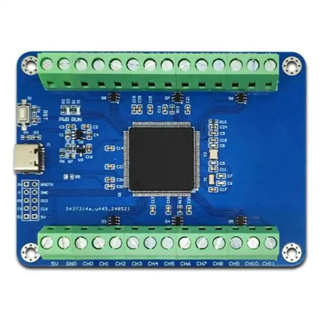 Alt view image 6 of 6 - Data Acquisition Module STM32F407ZET6 24 Channel 12 Bit AD Sampling Type-C Interface