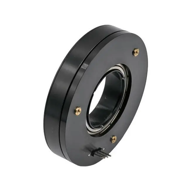 Alt view image 4 of 6 - 67mm Outer Rotor Gimbal Brushless Motor 210KV Three-Phase Brushless Motor Outer Rotor Hollow Shaft Gimbal Motor