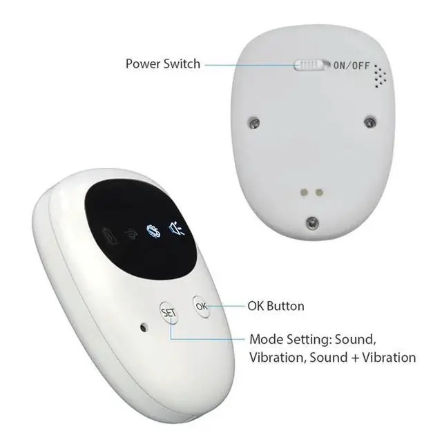 Alt view image 6 of 6 - Bedwetting Alarm Best Bed Wetting Enuresis Alarm Nocturnal Wetting Alarm Baby Children Potty Training Easy To Use