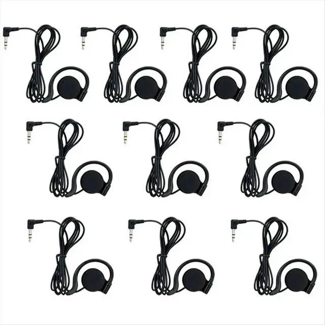 Alt view image 5 of 6 - 3.5mm Headphone Tour Guide System,Single Side Earphone,for T131,T131S,T130P,TT116,TT125,TT122 B