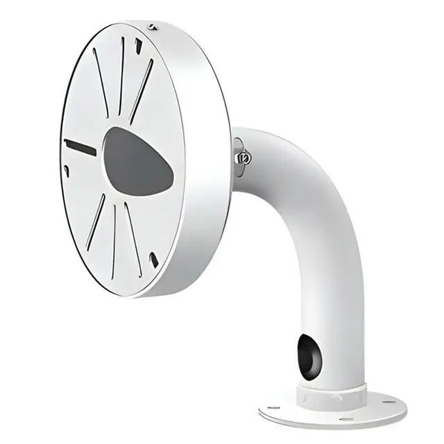 Alt view image 5 of 6 - Universal Dome Camera Wall Mount Bracket Surveillance Accessories Aluminum Alloy J Type Surveillance Hemisphere Bracket