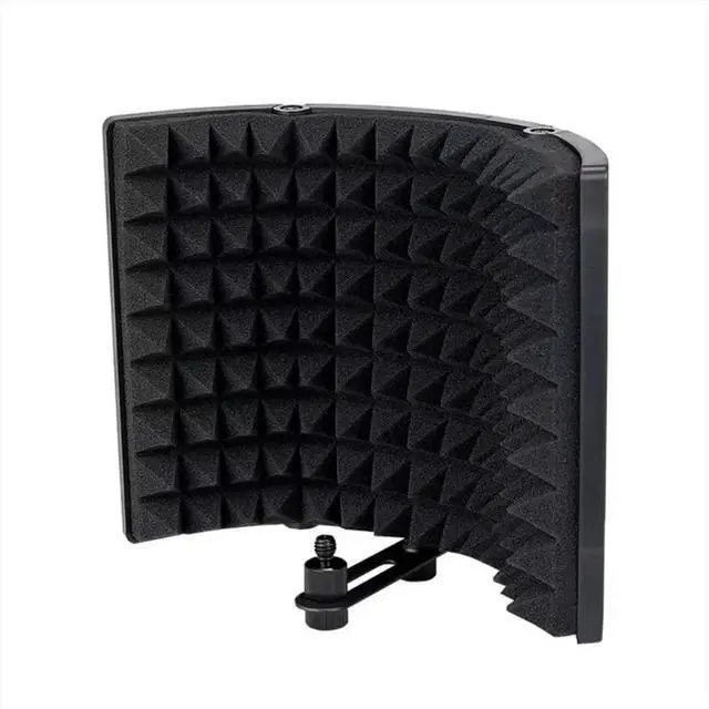 Main image of GAZ-300P Vocal Booth Ambient Reflection Filter Sound-Absorbing Foam Mic Isolation Shield Mic Soundproof Screen