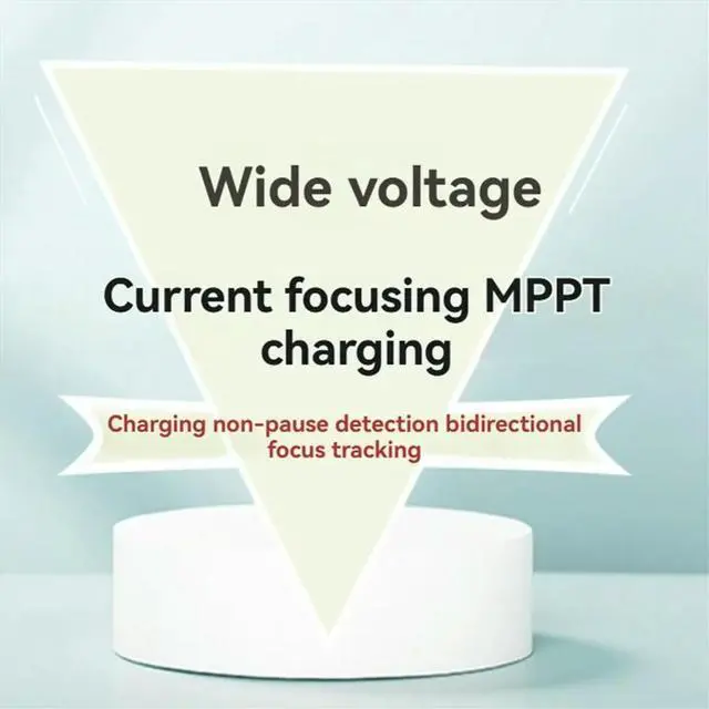 Main image of Solar Charge Controller Bluetooth 60A MPPT Controller with LCD Display Dual USB Support 12V/24V 60A