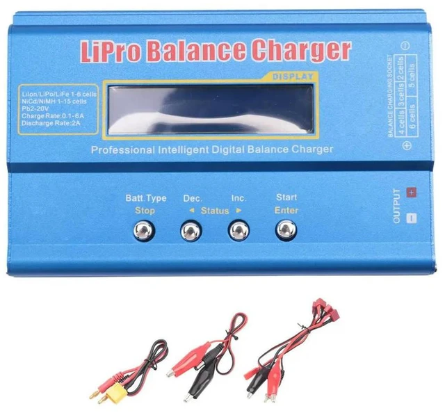 Main image of For B6 80W Lipo Charger+ Lipo NiMh Li-Ion Ni-Cd Digital Lipro Balance Charger Charger