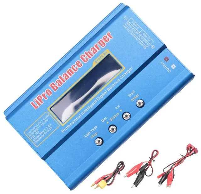 Alt view image 2 of 3 - For B6 80W Lipo Charger+ Lipo NiMh Li-Ion Ni-Cd Digital Lipro Balance Charger Charger
