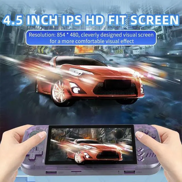 Alt view image 2 of 3 - X39 Pro Handheld Game Console With 4000+ Classic Games Handheld Video Games 3000Mah Gaming Machine