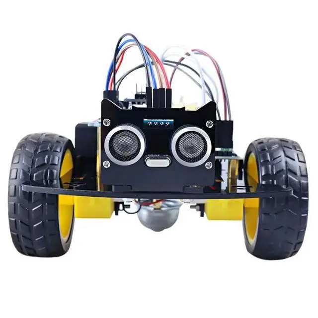 Alt view image 2 of 3 - Car Robot Programming Kit DIY Electronic Kit Car Robot Kit Programming Learning Programming Kit