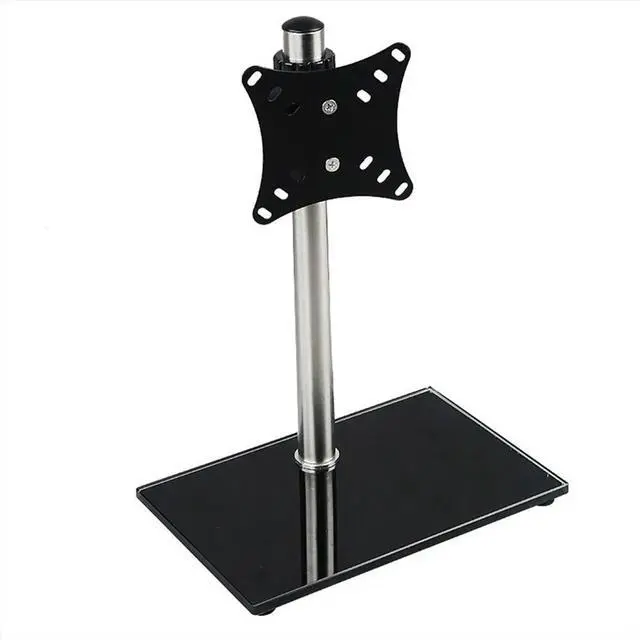 Alt view image 2 of 3 - Universal Tv Stand Adjustable Table Top Tv Stand for 14-27 Inch Led Height Screen Holder Tv Base Stand with Base