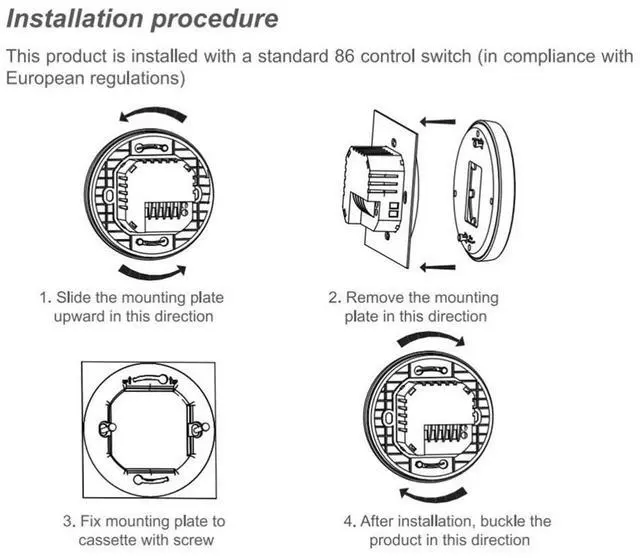 Main image of LCD Display ligent Thermostat Electric Heating Programmable Temperature Controller APP Control