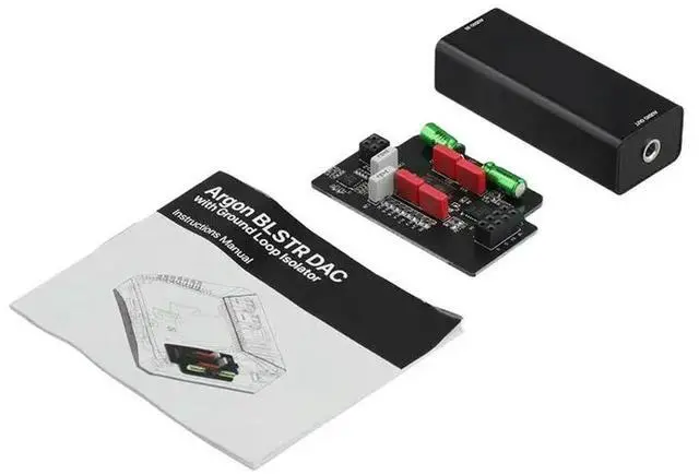 Main image of For Raspberry Pi 5 Argon BLSTR DAC With Ground Loop Isolator (Add-On For Argon ONE V3 Only)