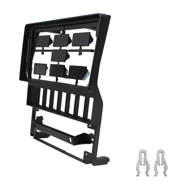 Alt view image 2 of 3 - 9 Inch Car Frame Fascia Adapter for 80 B4 1990-1194 Frame No Cable Android Radio Dash Fitting Panel Kit