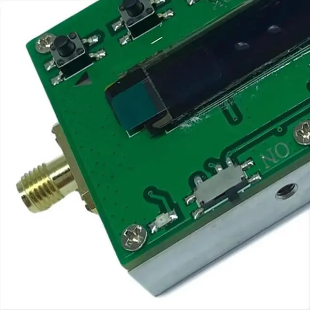 Alt view image 3 of 3 - 6G Digital Programmable Attenuator 30DB Step 0.25 Module LF-6GHz 30DB Step Size 0.25DB OLED Display SMA 0-31.75dB
