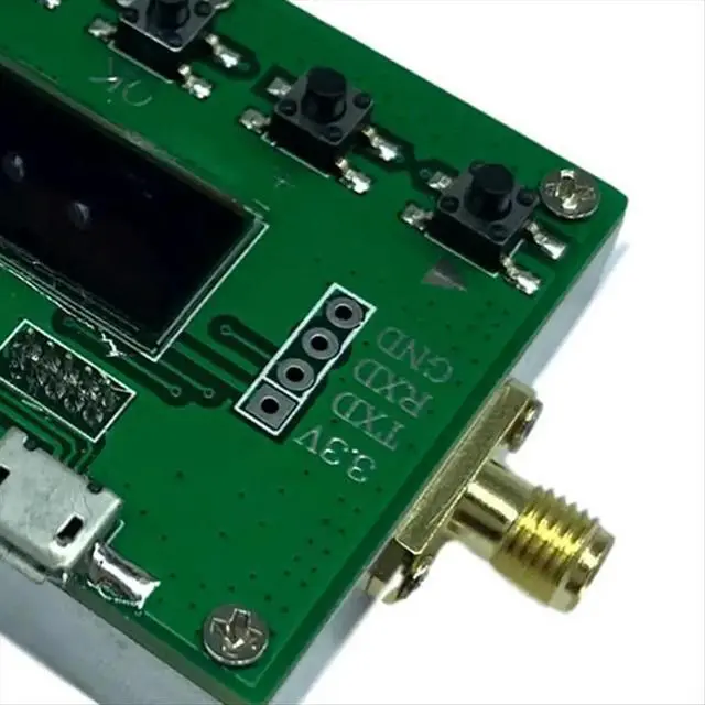 Main image of 6G Digital Programmable Attenuator 30DB Step 0.25 Module LF-6GHz 30DB Step Size 0.25DB OLED Display SMA 0-31.75dB