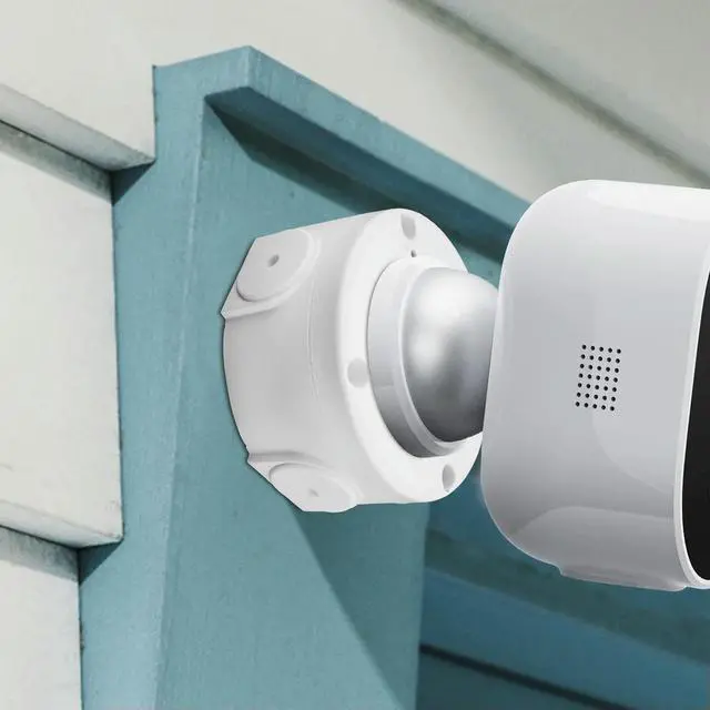 Alt view image 2 of 3 - Universal Security Camera Junction Box Mount Bracket,Outdoor Use Waterproof Wall Ceiling Mount Cable Base Boxes