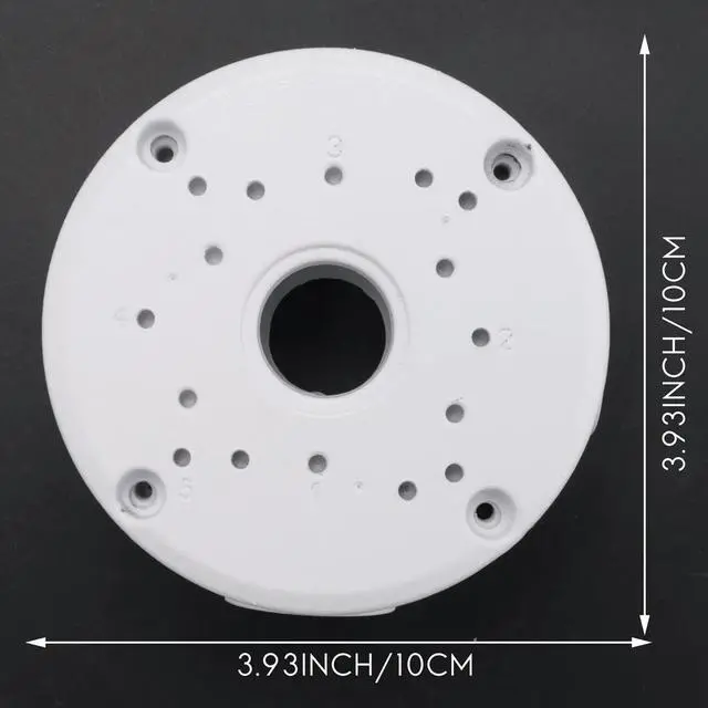 Alt view image 3 of 3 - Universal Security Camera Junction Box Mount Bracket,Outdoor Use Waterproof Wall Ceiling Mount Cable Base Boxes