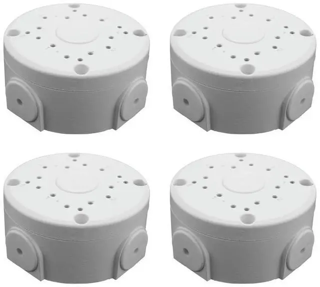 Main image of Universal Security Camera Junction Box Mount Bracket,Outdoor Use Waterproof Wall Ceiling Mount Cable Base Boxes