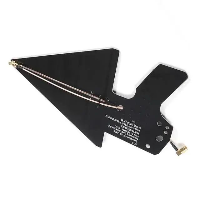 Alt view image 3 of 3 - HT6 Logarithmic Periodic Antenna 0.6-10GHz Direction Finding Antenna Spectrum Analyzer Signal Analysis and Positioning