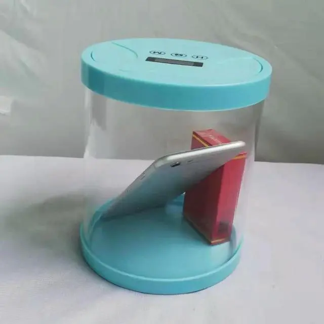 Alt view image 3 of 3 - Electronic Time Lock Box Timer Lock Container Multi Function Time Lock Box Bin For Toys Mobile Phones