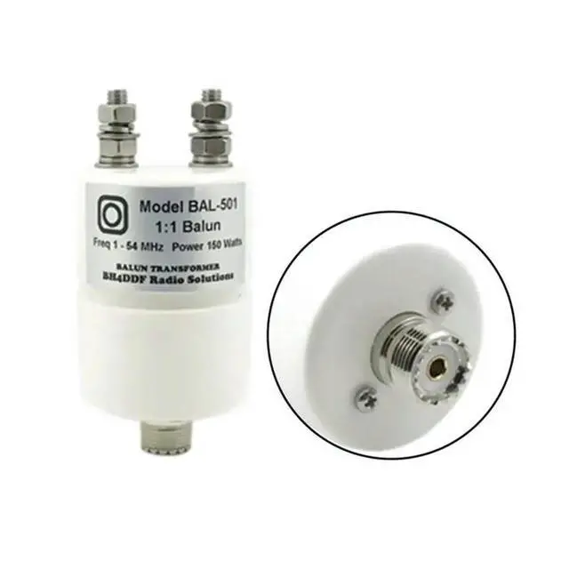 Alt view image 3 of 3 - BAL-501 1.8-54Mhz 160M-6M Mini Waterproof 150W 1:1 SSB Shortwave Antenna Balun