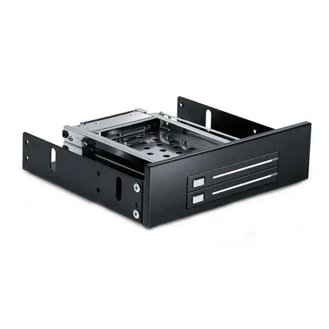 Alt view image 2 of 3 - Dual Bay SATA2 Hard Drive HDD & SSD Tray Internal Mobile Rack Enclosure Docking Station Hot Swap Bracket,HD520