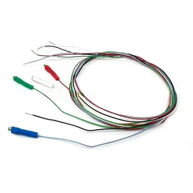 Alt view image 2 of 3 - Oxygen-Copper Cartridge Wire with Ground Wire 508mm AWG32 Turntable Vinyl Record Player HiFi Parts