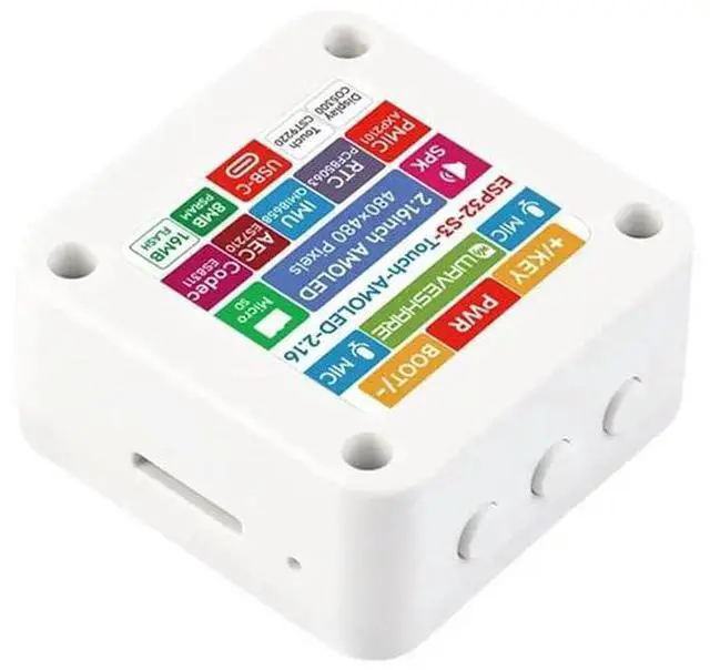 Main image of AI 2.16inch AMOLED Display Development Board TouchScreen Display Supports Dual Microphones
