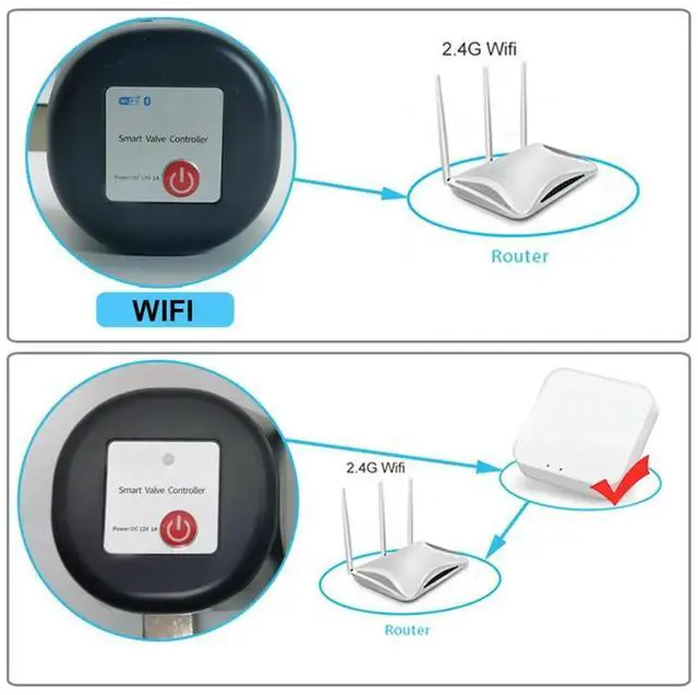 Main image of Water Valve DN20,App Remote Control Faucet Timer, Assistant Compatible-EU Plug