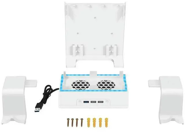 Alt view image 2 of 3 - For Wall Mounted Dock Mount Supporter Cooling Base Dock Mount Supporter Cooling Heat Dissipation Bracket