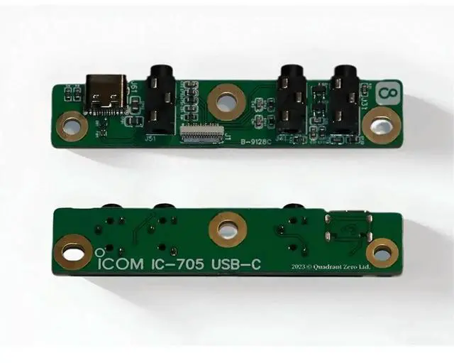 Main image of IC-705 Amateur Radio with Type-C USB-C Interface Upgrade Board