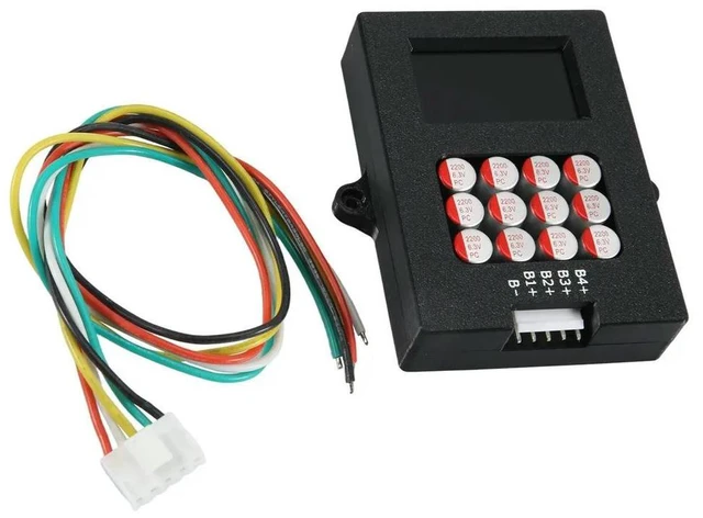 Alt view image 3 of 3 - 5A Lipo/Lifepo4 Active Balancer 4s with Voltage Dispaly 12V Lithium Transfer Active Equalizer