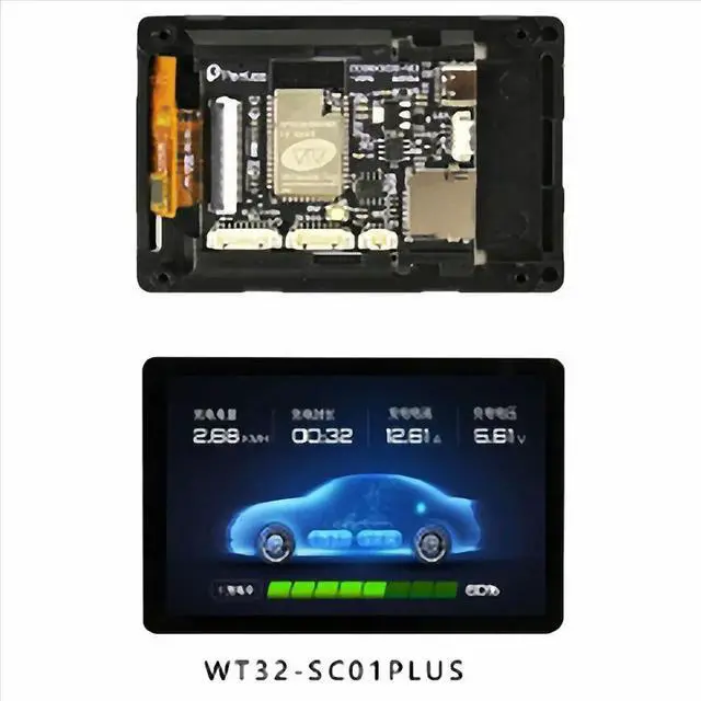 Alt view image 3 of 3 - 3.5 Inch - Development Board - WT32-SC01 PLUS with 320X480 Capacitive Multi-Touch LCD Screen Built-in Bluetooth