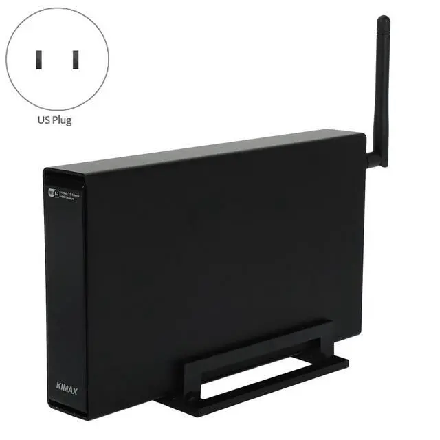 Alt view image 3 of 3 - Rj45 External Hard Drive Case Nas Antenna Sata Usb 3.0 Hdd Interface Aluminum Hdd Box Hdd 3.5 Hdd